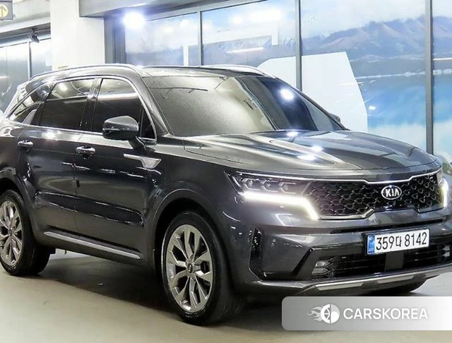 Kia Sorento 4th Generation 2020 Серый из Кореи