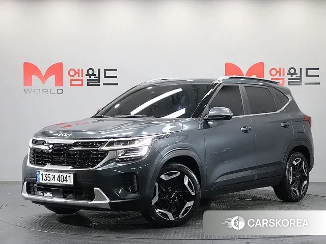 Kia The New Seltos 2023 Серый из Кореи