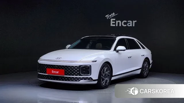 Hyundai Grandeur (GN7) 2023 Белый из Кореи