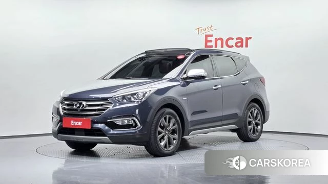 Hyundai Santa Fe The Prime 2018 Синий из Кореи