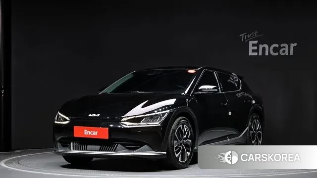 Kia EV6 2022 Черный из Кореи