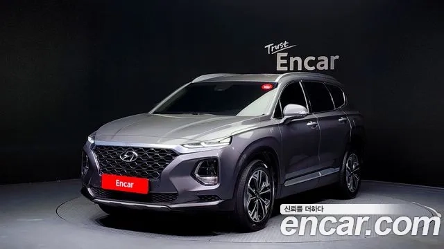 Hyundai Santa Fe TM 2020 Серый из Кореи