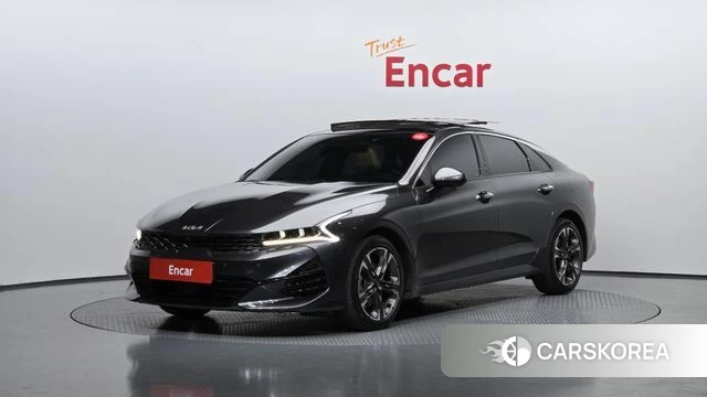 Kia K5 3rd generation 2022 Серый из Кореи