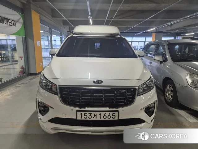 Kia The New Carnival 2018 Белый из Кореи
