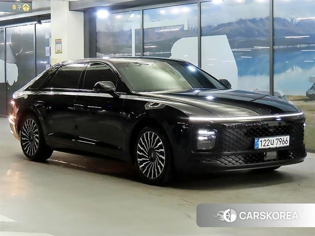 Hyundai Grandeur Hybrid (GN7) 2025 Черный из Кореи