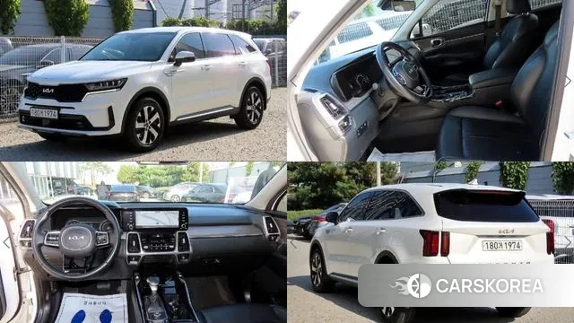 Kia Sorento 4th Generation 2022 Белый из Кореи