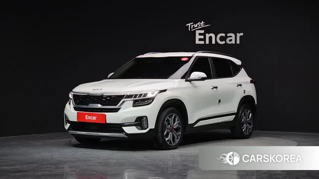 Kia Seltos 2022 Белый из Кореи