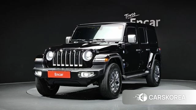 Jeep Wrangler (JL) 2022 Черный из Кореи