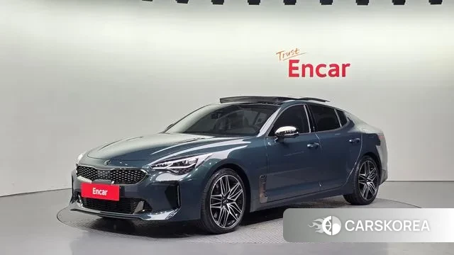 Kia Stinger Meister 2022 Темно-зеленый из Кореи