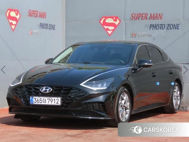 Hyundai Sonata (DN8) 2022 Черный из Кореи