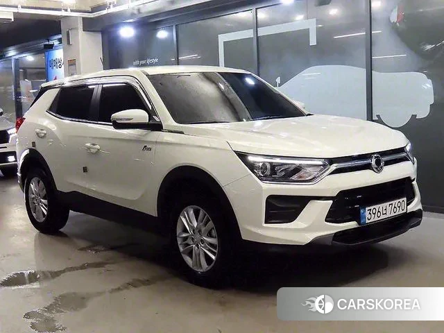 Ssangyong Beautiful Korando 2024 Белый из Кореи