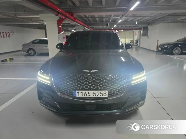 Genesis GV80 2021 Зеленый из Кореи