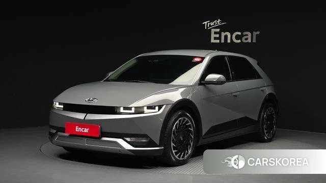 Hyundai Ionic 5 2022 Серебристо-серый из Кореи