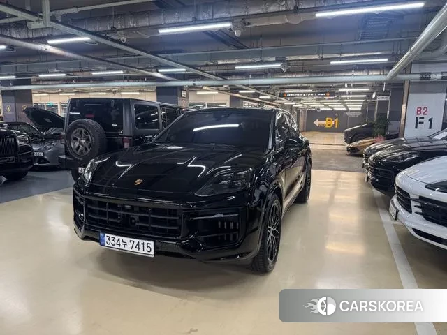 Porsche Cayenne (PO536) 2024 Черный из Кореи