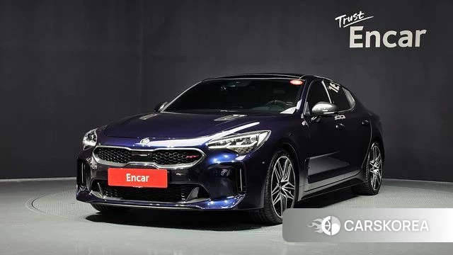 Kia Stinger 2018 Синий из Кореи