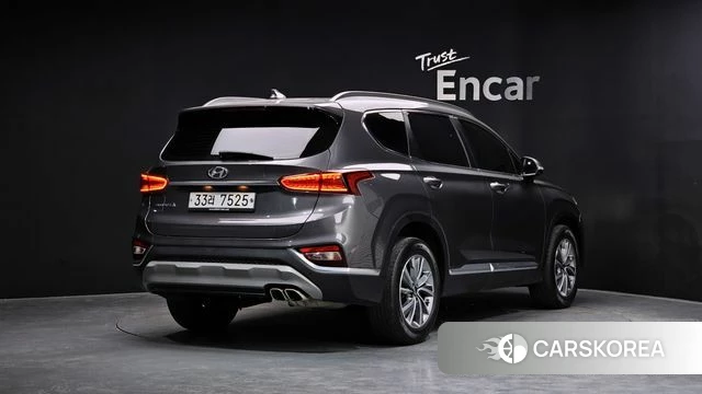 Hyundai Santa Fe TM 2019 Серый из Кореи