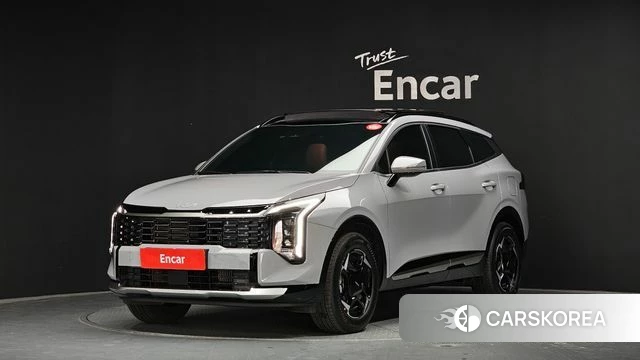 Kia The New Sportage 5th Generation 2025 Серебристо-серый из Кореи