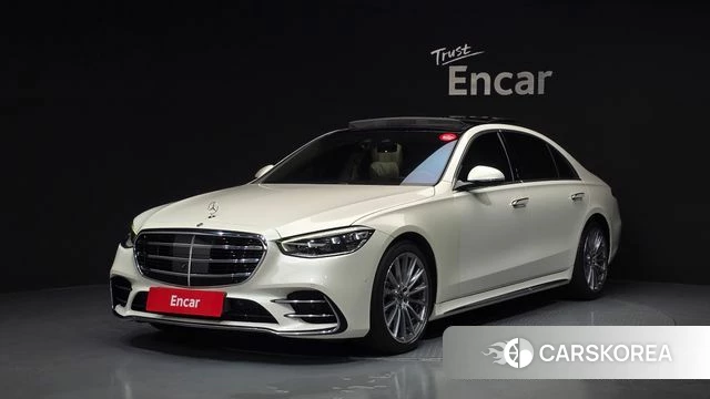 Mercedes-Benz S-Class W223 2021 Белый из Кореи