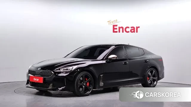 Kia Stinger 2019 Черный из Кореи