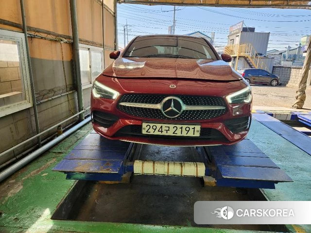 Mercedes-Benz CLA-Class C118 2020 Красный из Кореи
