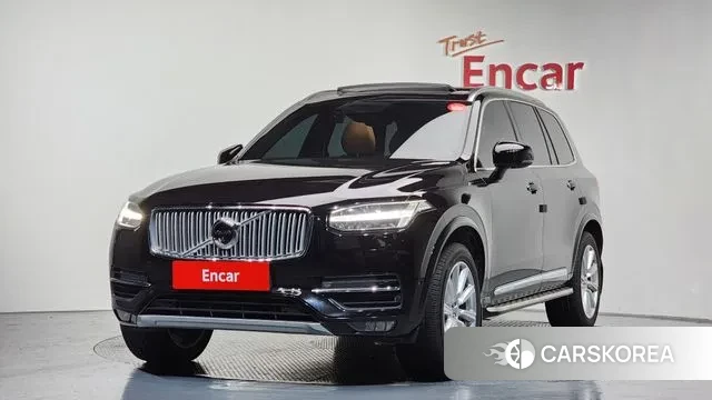 Volvo XC90 second Generation 2018 Черный из Кореи