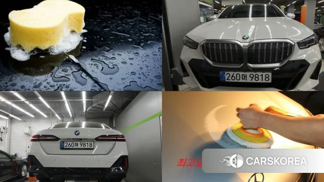 BMW 5 Series (G60) 2024 Белый из Кореи