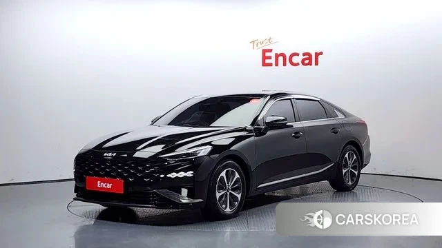 Kia K8 Hybrid 2021 Черный из Кореи
