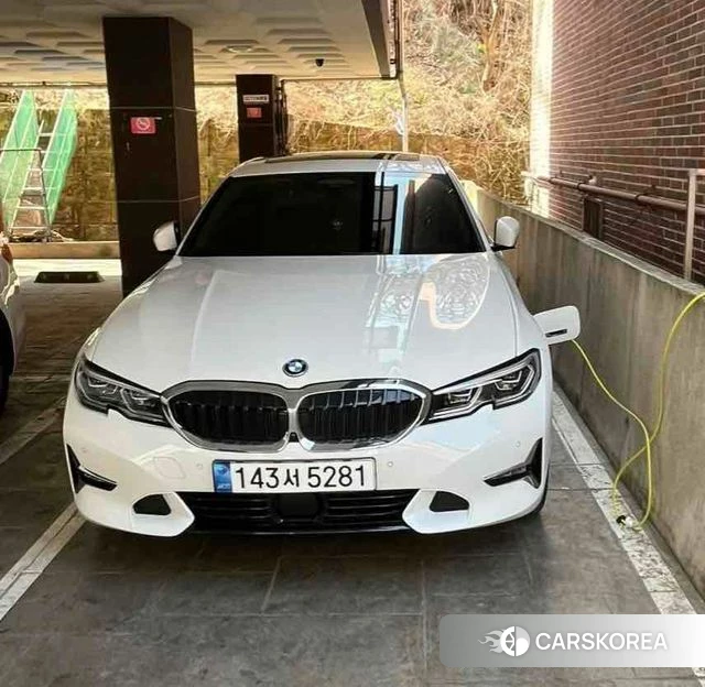 BMW 3 Series (G20) 2022 Белый из Кореи