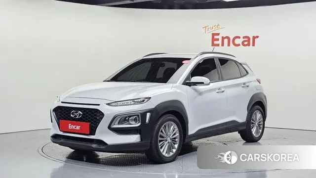 Hyundai Kona 2018 Белый из Кореи