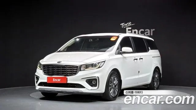 Kia The New Carnival 2018 Белый из Кореи