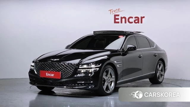 Genesis G80 (RG3) 2021 Черный из Кореи