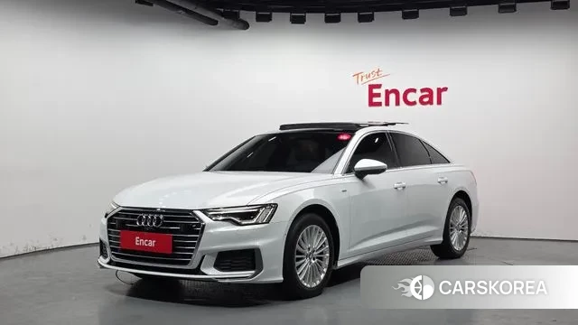 Audi A6 (C8) 2020 Белый из Кореи
