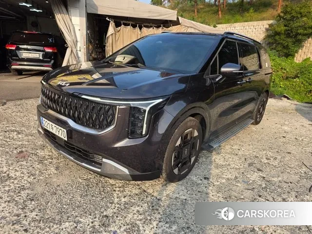 Kia The New Carnival 4th Generation 2024 Серый из Кореи