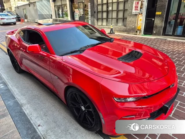 Chevrolet (GM Daewoo) The New Camaro 2022 Красный из Кореи