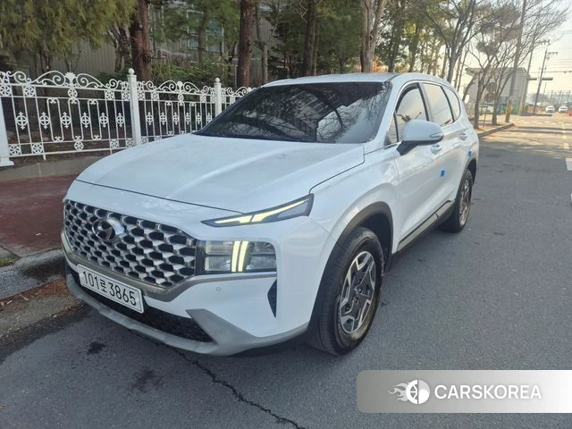 Hyundai The New Santa Fe 2021 Белый из Кореи