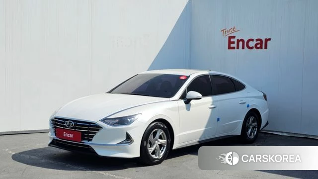 Hyundai Sonata (DN8) 2019 Белый из Кореи