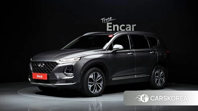 Hyundai Santa Fe TM 2019 Серый из Кореи