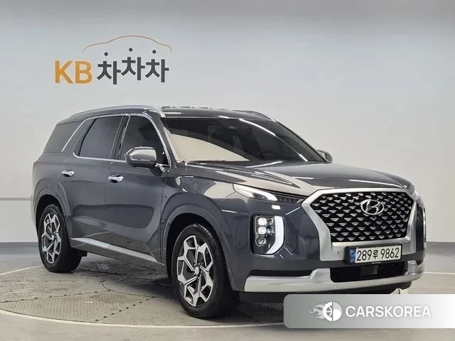 Hyundai Palisade 2021 Серый из Кореи