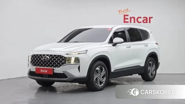 Hyundai The New Santa Fe 2022 Белый из Кореи