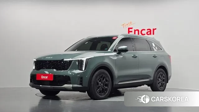 Kia The New Sorento 4th Generation 2023 Темно-зеленый из Кореи