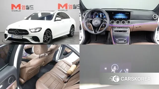 Mercedes-Benz E-Class W213 2023 Белый из Кореи
