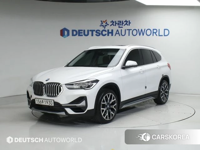 BMW X1 (F48) 2022 Белый из Кореи