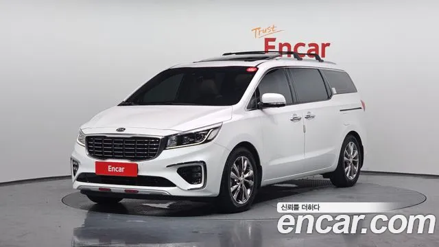 Kia The New Carnival 2018 Белый из Кореи