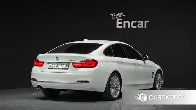 BMW 4 Series (F32) 2020 Белый из Кореи