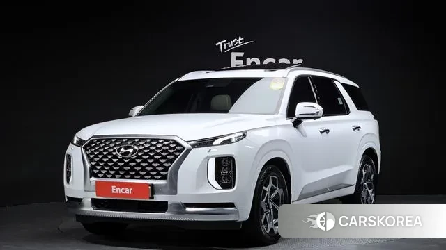Hyundai Palisade 2021 Белый из Кореи
