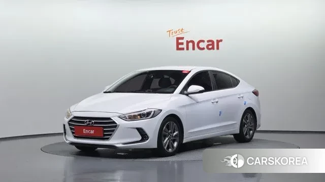 Hyundai Avante AD 2018 Белый из Кореи