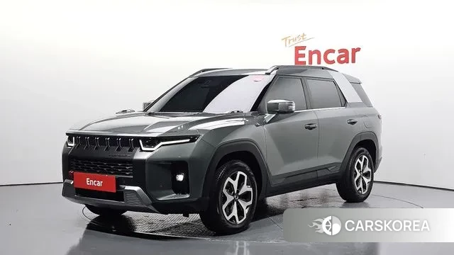 Ssangyong Torres 2023 Зеленый из Кореи