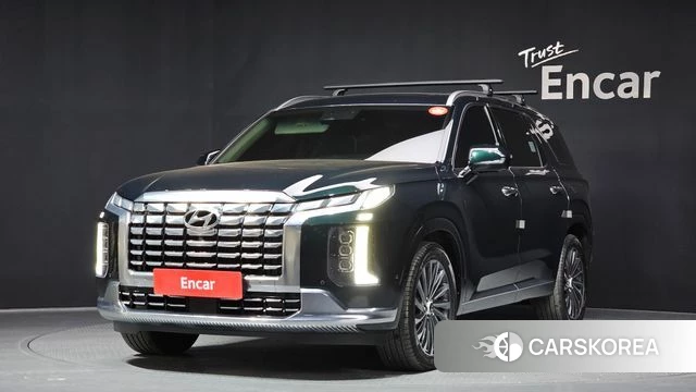 Hyundai The New Palisade 2023 Темно-зеленый из Кореи