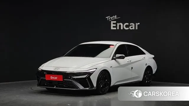 Hyundai The New Avante (CN7) 2024 Белый из Кореи