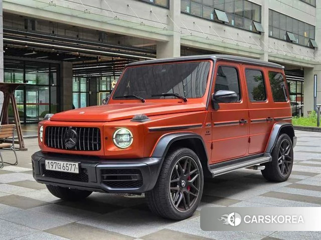 Mercedes-Benz G-Class W463b 2022 Оранжевый из Кореи